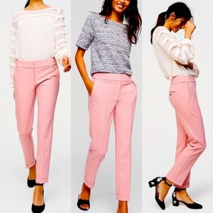 NWT light pink Loft Marisa trouser pants